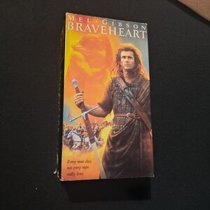 Braveheart VHS Movie Cover - Braveheart (Mel Gibson)